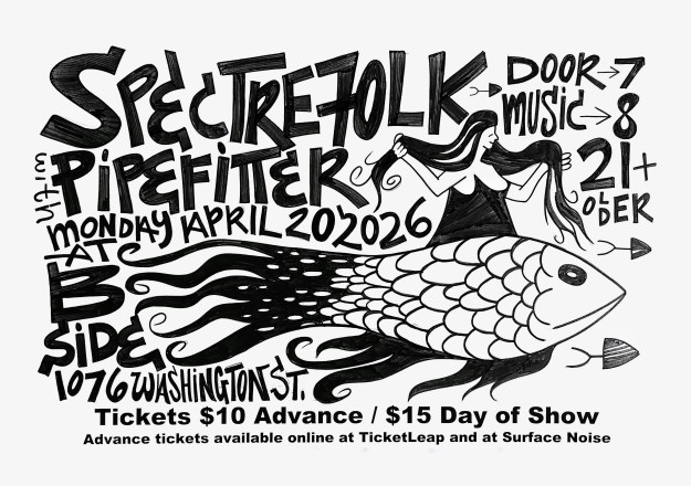 Flier by Richard "Mooch" Peyton.